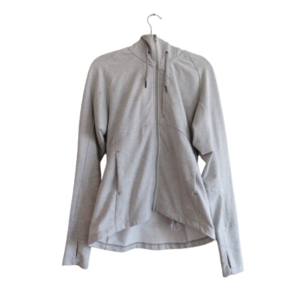 ARC'TERYX Tarsa Trim Fit Full Zip Hoodie Sweater in Heathered Gray Gorpcore Sz M - Picture 1 of 16
